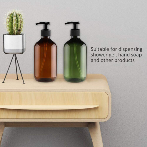 Συσκευασία περιποίησης σώματος DIY, δοχεία προστασίας UV 500ml, κεφαλή αντλίας PP 1