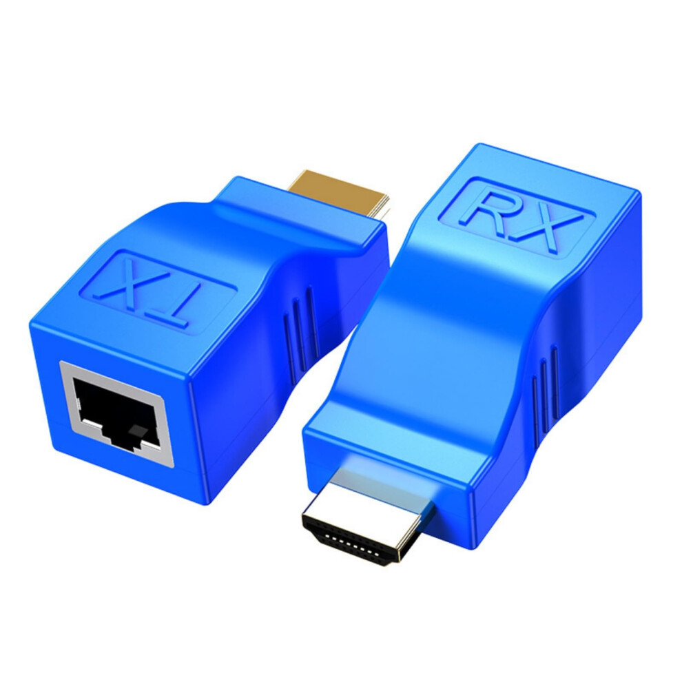 Hdtv To Rj45 Networking Extender 1080P Over Ethernet Up To 30 Meters Cat5e Cat6 Hdmi Extender 9339159560372