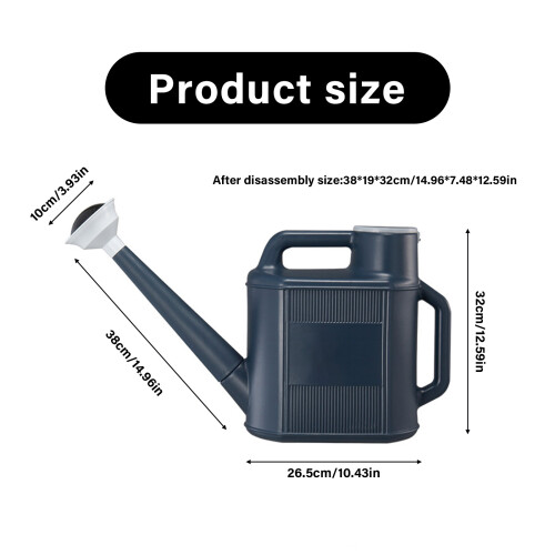 Garden Watering Container Long Spout Ergonomic Handle Indoor 1