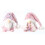 Pink Dwarfs Christmas Decorationtoy With Sequined-1 2