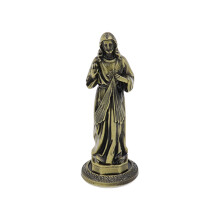 Antiek metalen Maria-ornament christelijk- Wenkend naar Gu Qing