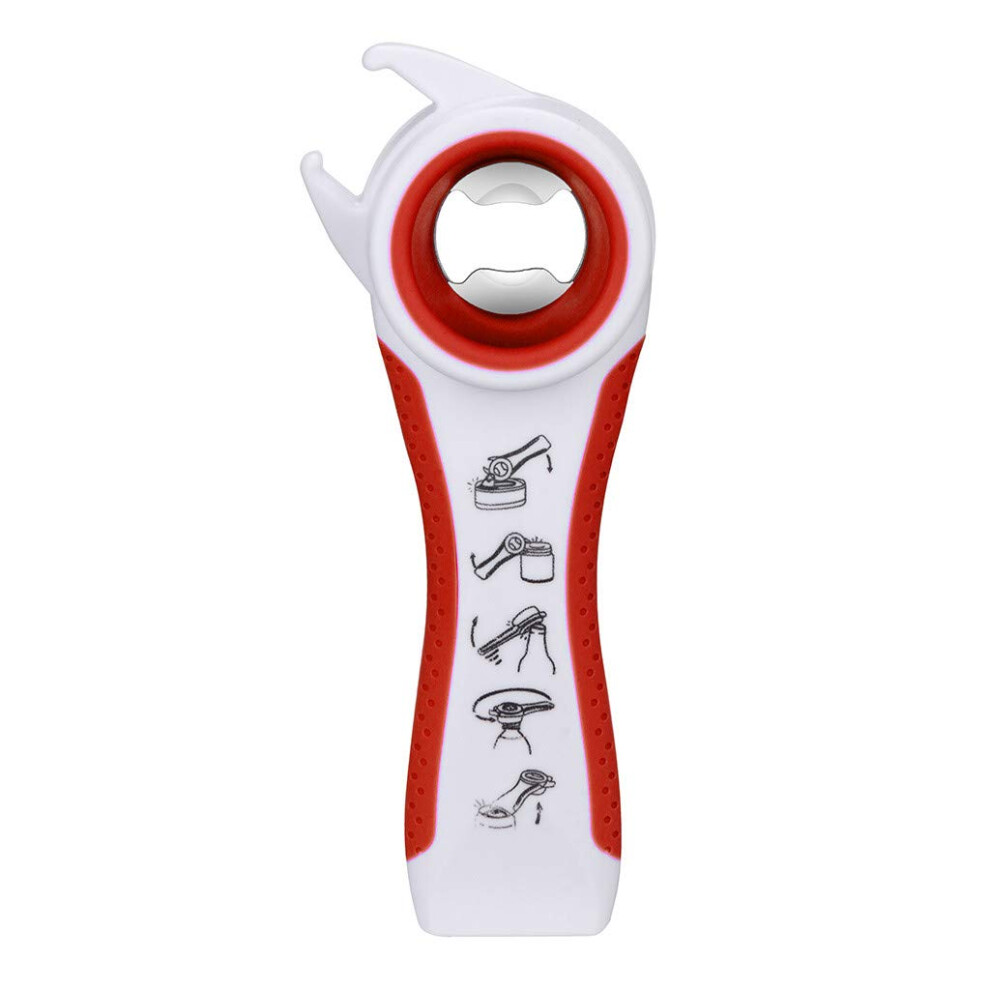 Effortless Kitchen Gadget For Seniors, Multi-functional Jar Opener And Lid Twist Gripper, Perfect Solution For Arthritis Sufferers And Weak Hands, Inc