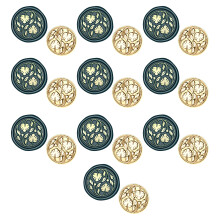 10 Pcs Mushroom Wax Seal Stamp Plant Series Sealing Wax-zw60