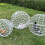 Walking Chicken Cage Safe Globular Chicken Rolling Balls-20CM 4