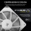 Corsair Pack de 3 ventilateurs PWM 120mm - CORSAIR - RS120 - Blanc 4