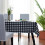 Decorative Rectangular Tablecloth, Heat Resistant Durable PVC Material, Abstract Geometric Pattern Farmhouse Style Table Cover for Dining Room Decor ( 5
