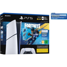 Pack PS5 Digital: PlayStation 5-Konsole (Slim-Modell) + Fortnite Flowering Chaos