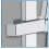 AICA Bathroom Mixer Shower Thermostatic Dual Head Square Rainfall Head Handset Chrome 5