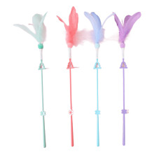 Cats Teaser Toy 4PCS Cats Teasing Wand-Small tree cat teasi