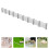 Mini Road Barrier For Railway – 1/87 Scale Grey Fence Model 10