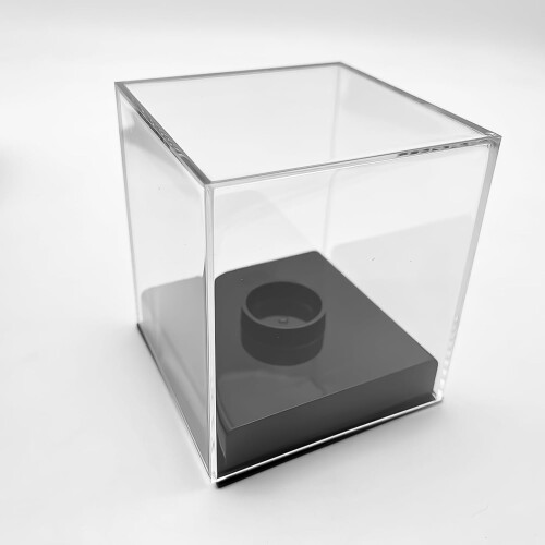 Baseball Display Case Autographed Clear Acrylic Cube Display Box For Memorabilia 2