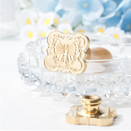 Schmetterlings-Serie, Wachssiegel-Stempel,-02 1