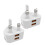 Multifunctional Discreet Double Outlet Plug Organizers Storage 1