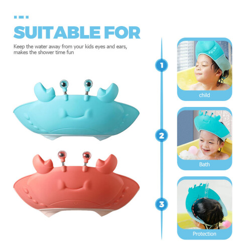 2 Pièces Chapeaux En Silicone Réglables Pour Enfant 1