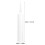 4St Lege Afdichtingspistool Tubes, Hervulbare Plastic Kitbuis, Wit 3