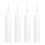 4St Lege Afdichtingspistool Tubes, Hervulbare Plastic Kitbuis, Wit 4