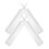 4St Lege Afdichtingspistool Tubes, Hervulbare Plastic Kitbuis, Wit 11