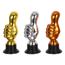 3 Unidades Troféu Polegar Para Plástico Para Crianças