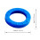 32 Pcs Capas Silicone Coloridas C/ Elástico P/ Teclas 3