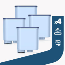 Klamol 4 Pack Coffee Machine Water Filter Replacement Water Filter for Philips AquaClean CA6903/10 CA6903/22