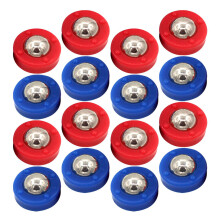 20 Sztuk Miniaturowych Pionków Do Shuffleboardu Zestaw Krążków i Rolek