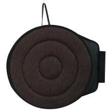 360 Rotating Car Seat Cushion 360 Rotate Pad For-Coffee color