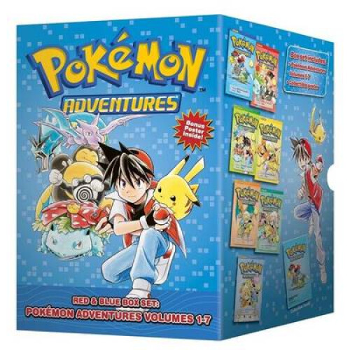 Pokémon Adventures Red & Blue Box Set: Set includes Vol. 1-7 (Pokemon) - Book