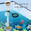 Bâton d'alimentation extensible, combinaison pour aquariums,-L 5