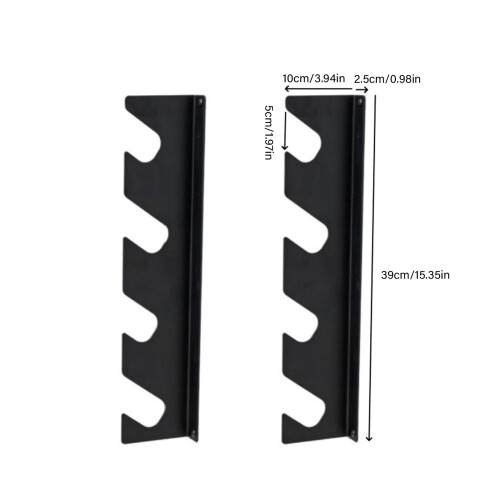 Durable Iron Mount Hook Set for Tools Organizers for Shovel Rake 2