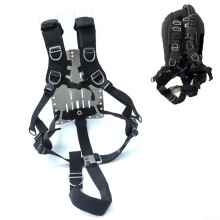Backplate Harness Adjustable Set For Scuba Diving, Backmount Harness System, Neoprene Comfort, RustResistant Components
