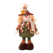 Festival Harvest Autumn Standing Scarecrow Plush Dolls with-B