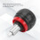 5PCS Universal Exercise Bike Pull Pin Spring Knob Black & Red, 80x50mm 4