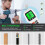 5-in-1 Handheld Stud Finder with Metal, AC Wire Detection, White 4