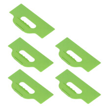 5 stuks 10 inch flexibele plastic plamuurspatels voor het schilderen en repareren van gipsplaten