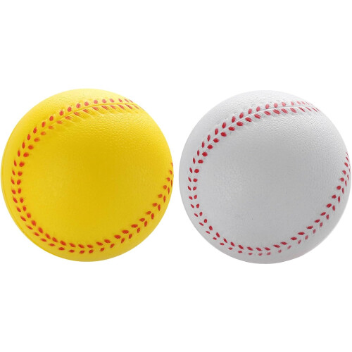Elastic Solid Practice Baseball PU Baseballs For Training Hitting Pitching Throwing Standard Size Soft Polyurethane Kids 2