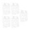 5 Pack Transparent ABS Action Figure Stand Set for 1/144 Models 1