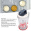 Pancake Batter Dispenser 510g with Squeeze Handle & Measuring Scale 4