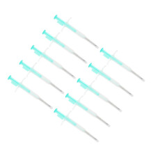 10 Stück 134,2 kHz Tier-Mikrochip-ID-Tags 1,25 x 7 mm für Nutztiere und Haustiere