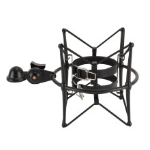 60MM Zinc Alloy Shock Mount for Studio Mic - Anti Vibration & High Isolation