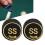 6PCS Black PU Billiard Cue Tips, 11mm Replacement Pool Tips 1