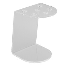 Scherenhalter aus transparentem Acryl mit 6 Löchern – Salon- und Friseursalon-Organizer, 15 x 10 x 10