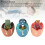 9pcs Dinosaur Egg Stress Relief Toy, Soft Plastic, 7x7x10cm 4