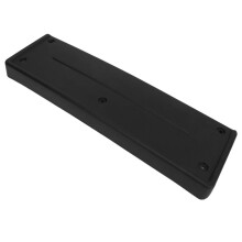 Kennzeichenhalterung für Discovery 3/4 Frontstoßstange DRB500021PCL Schwarz