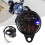 DC12V Universal Motorcycle ATV LED Backlight Odometer Speedometer Gauge 1