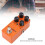 DC9V Mini Flangerpedal för Gitarr och Bas med True Bypass och Tyst Drift 4