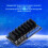 HY-M281 8-kanaals solid-state relaismodule 5V DC laagspanningsdriver 4