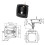 IP65 Waterproof T Handle Latch in Black Zinc Space-Saving Foldable Design 2