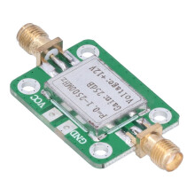 LNA RF bredbandsförstärkare 0,1–2500 MHz 25 dB förstärkning Lågt brus 12 V SMA-K