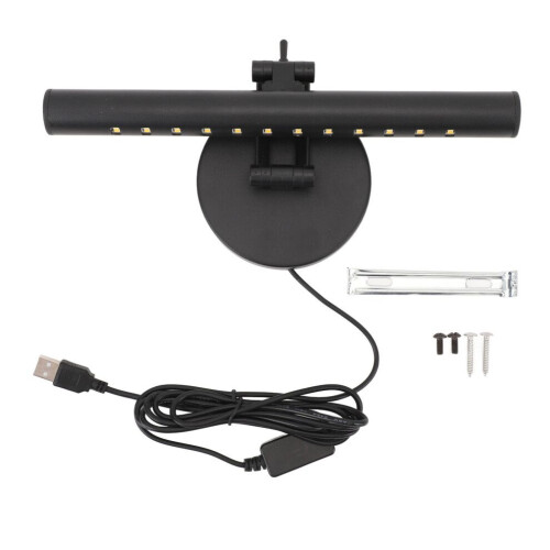 LED-spegelljusramp 25 cm dimbar USB badrumssmink 2