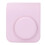 Mini12 Instant Camera Case Portable PU Leather Pink Protective Bag 1